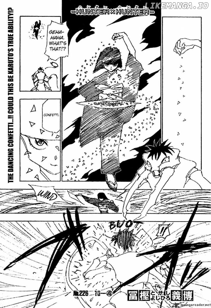 Hunter x Hunter, Chapter 226 image 01